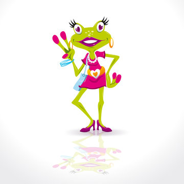 illustration grenouille