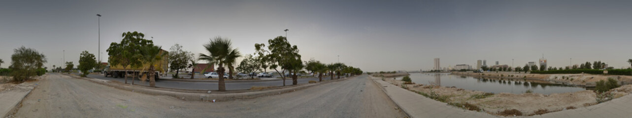 Commercial center of Jeddah panorama