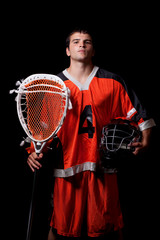 Lacrosse Player