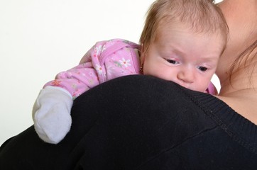 mère avec bébé