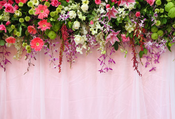 Obraz premium exotic flowers arrangement