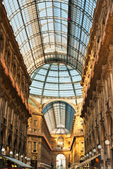 Obraz premium Vittorio Emanuele gallery in Milan