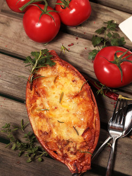 Lasagne Bolognese &uuml;berbacken