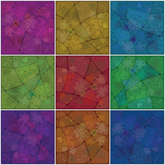Backgrounds mosaic with pattern