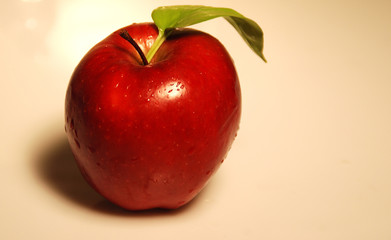 MANZANA, APETITOSA, DIETA, SALUDABLE