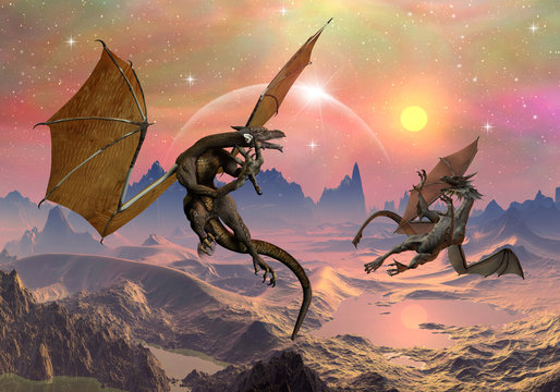 Dragons - Fantasy World 03