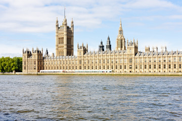 Fototapeta na wymiar Houses of Parliament, Londyn, Wielka Brytania