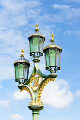 Fototapeta na wymiar street lamp, Great Britain