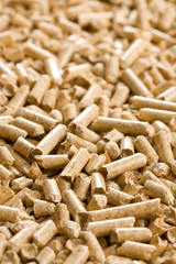 wooden pellet .ecological heating