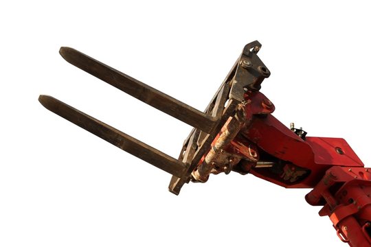 Fourche de chariot &eacute;l&eacute;vateur