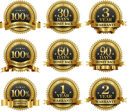 Vector Set Of 100% Guarantee Golden Labels