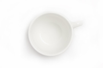 Empty coffee cup