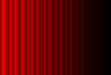 Fragment dark red stage curtain