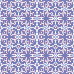 Design for seamless tiles with geometric lines and squares