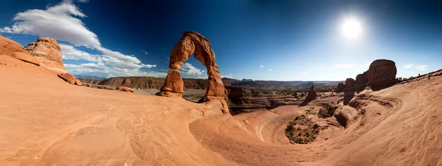 Foto op Canvas Delicate Arch Panorama V © oscity