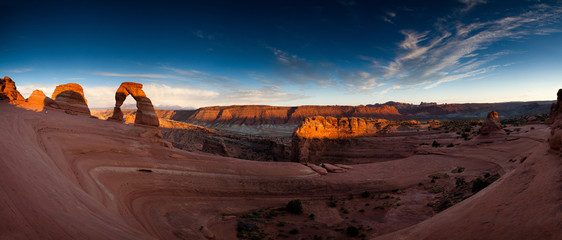 Delicate Arch Panorama III