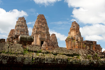 Fototapeta na wymiar East Mebon Świątynia Angkor, Kambodża
