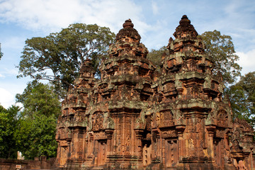 Banteay Srei Temple. Angkor, Cambodia