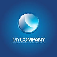 logotype bleu