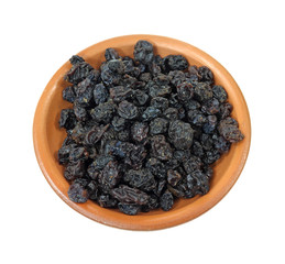 Currants in small bowl