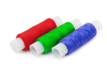Spools of thread