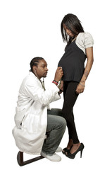 Doctor and Pregnant Woman