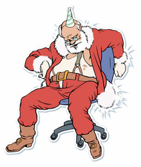 Sleeping Santa