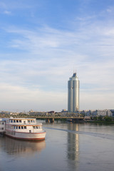 Obraz premium Schulschiff Wien