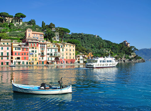 Portofino an der italienischen Riviera