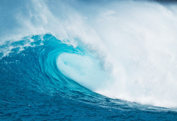 Fototapeta premium Blue Ocean Wave