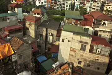 Fototapeta premium Urban landscape in Hanoi