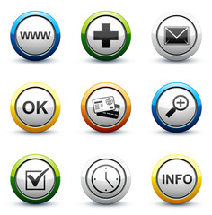 icône bouton internet