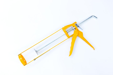 silicon glue gun isolated