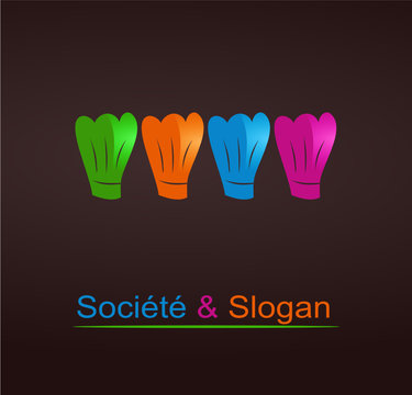 logo restaurant design couleurs