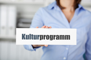 kulturprogramm