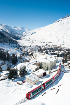 Andermatt  in winter