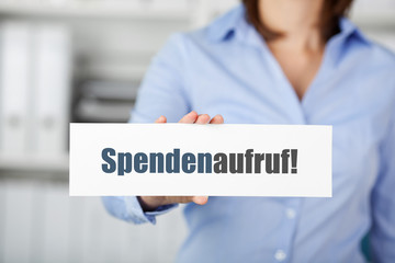 spendenaufruf