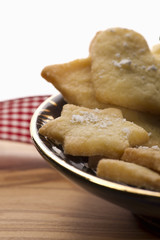 Plätzchen auf Teller