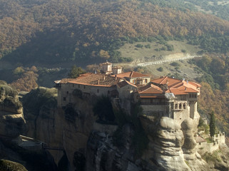 Fototapeta na wymiar Varlaam Monastery, Meteora, Grecja