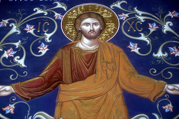 Jesus, Meteora, Greece