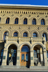 Obraz premium The facade of the palace in St. Petersburg