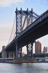 Obraz premium New York City Manhattan Bridge