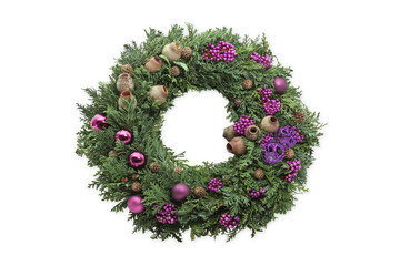 Adventstgesteck, Türkranz