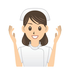 看護婦 A 表情2 身振り