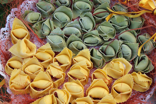 Vassoio di casoncelli