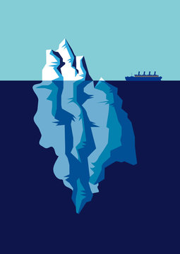 Die Spitze des Eisberges
