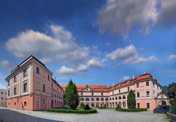 Castle in Valasske Mezirici, Czech Republic