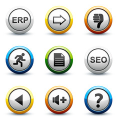 icône bouton internet