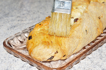 Stollen backen