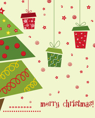 Christmas greeting card